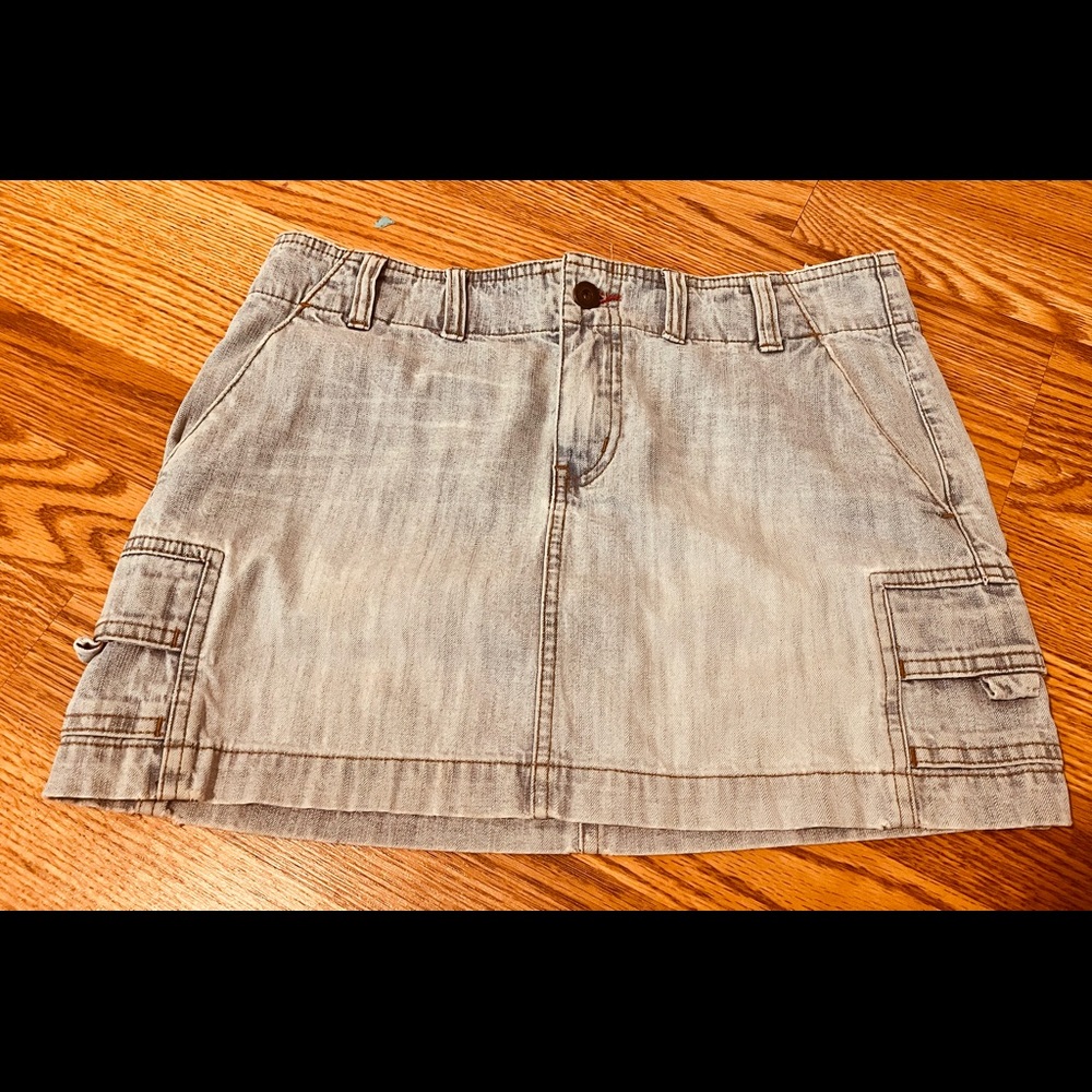 Y2K 2000 Jean mini shirt made by American rag. Size 3 excellent condition
